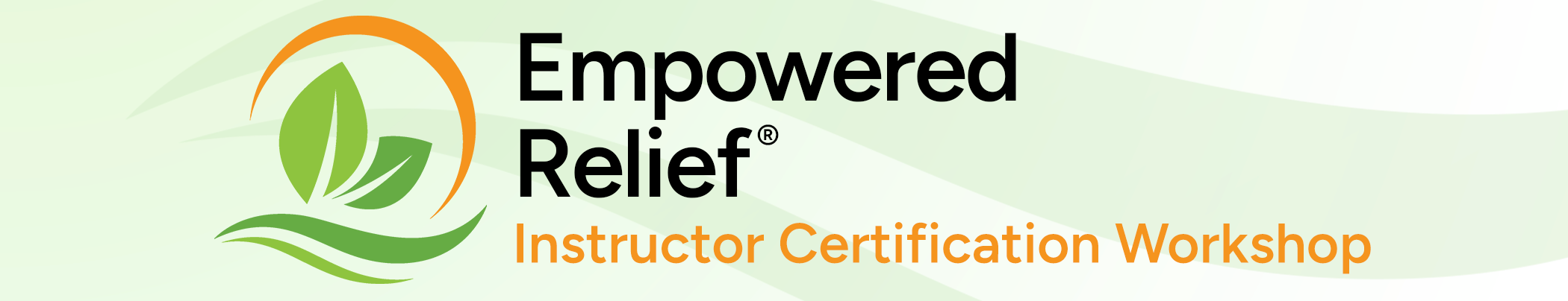 Empowered Relief Instructor Certification Workshop Banner